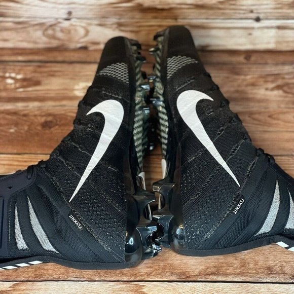 NEW Nike Vapor Untouchable 3 Elite Black Cleats (AO3006-010) Men\'s Size 13.5 main image 5